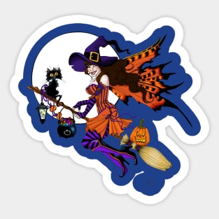 Trick or Treat Fairy Sticker